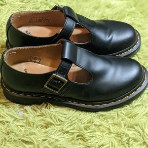 Sz 7.5 Polley Dr. Marten Mary Jane's Black, Excellent Used Condition